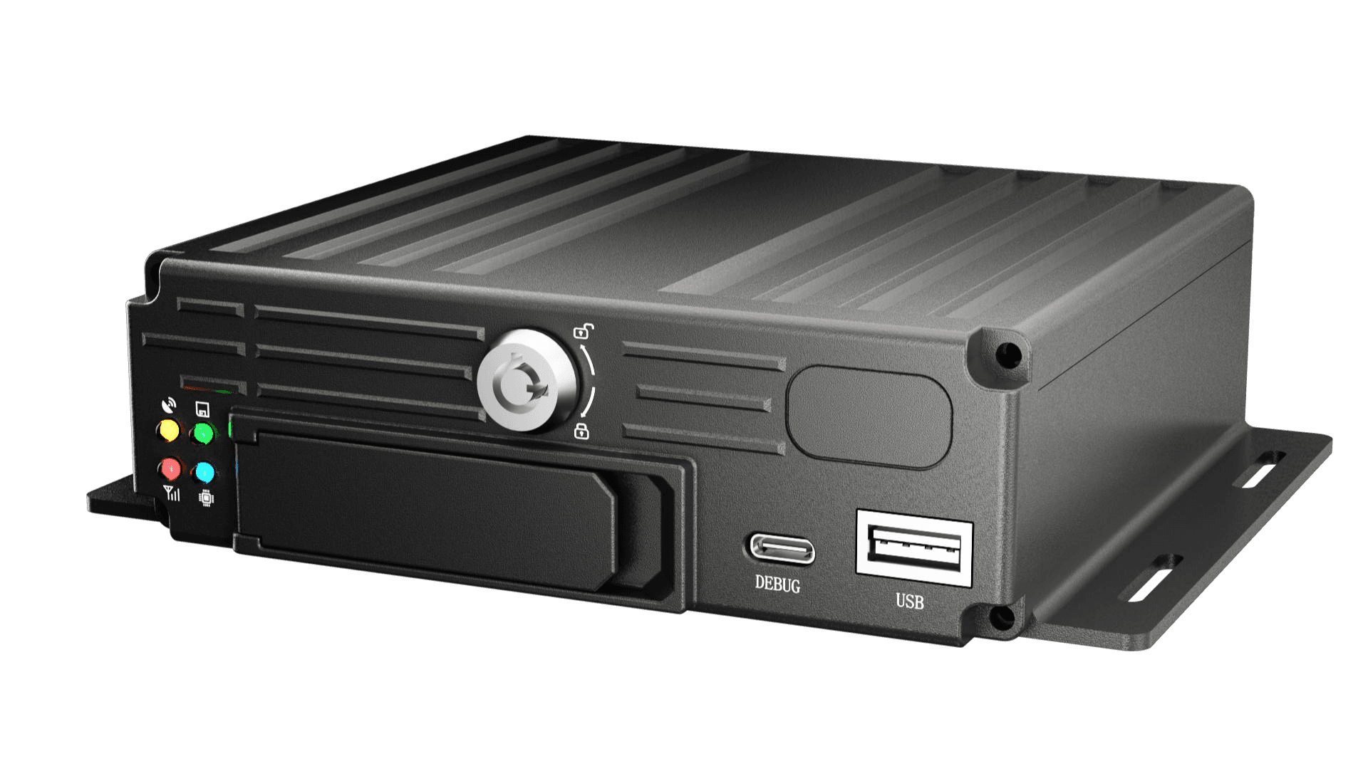 YOLX MMDVR 2207 ED02R-V2 4 kanal AI mobil DVR
